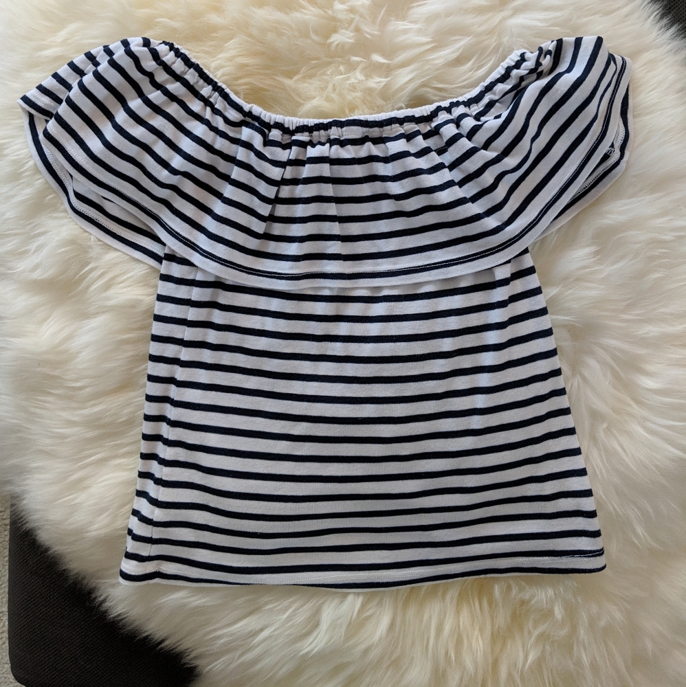 striped top size XS